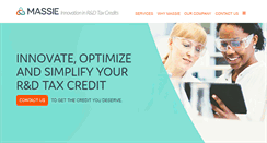 Desktop Screenshot of massietaxcredits.com