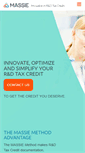 Mobile Screenshot of massietaxcredits.com